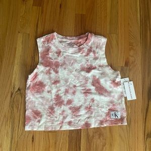 NWT Calvin Klein Tie Dye Tank